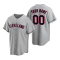 Custom Cleveland Indians Gray Fotopoulosg 2020 Stitched Cool Base Road Jersey