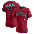 Arizona Diamondbacks #7 Corbin Carroll Player Red Fotopoulosg Limited Elite Home Game Stitched Jerseys