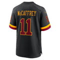 W.Commanders #11 Luke McCaffrey Black Fotopoulosg Hail Raiser Alternate Game Jersey