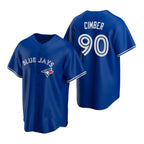 Toronto Blue Jays #90 Adam Cimber Royal Fotopoulosg Alternate Cool Base Jersey