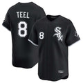 Chicago White Sox #8 Kyle Teel Player Black Fotopoulosg Limited Home Stitched Jerseys