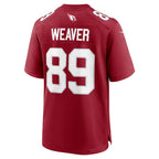 A.Cardinals #89 Xavier Weaver Cardinal Fotopoulosg Team Game Jersey