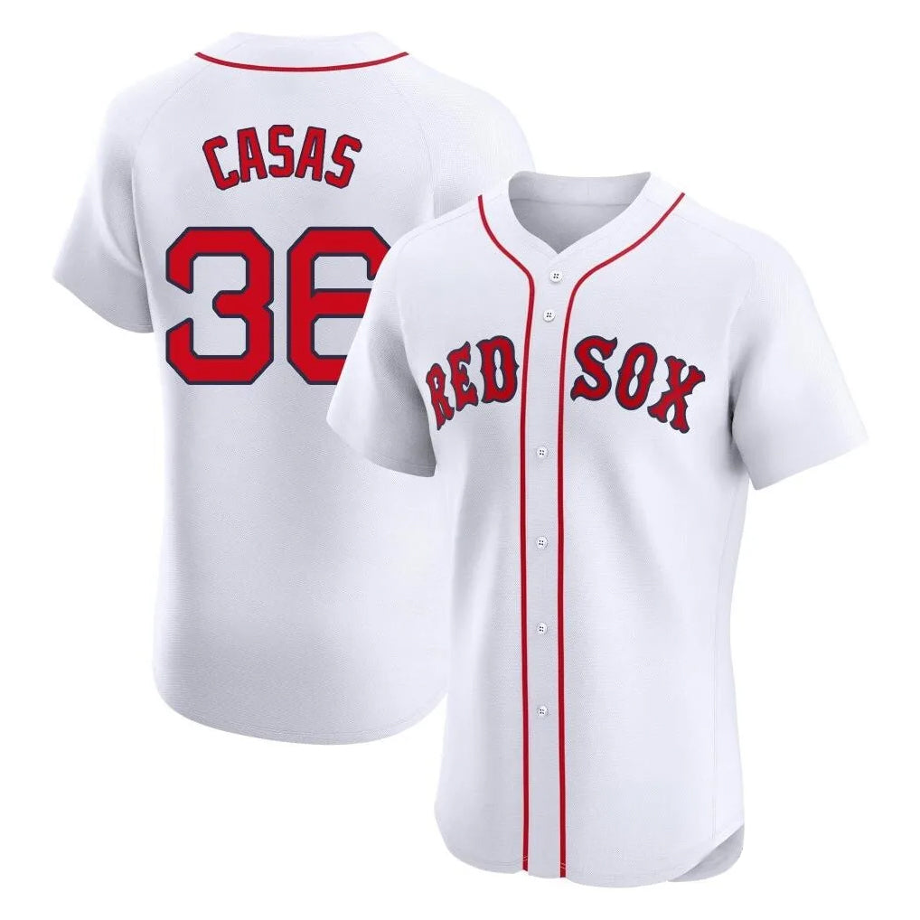 Boston Red Sox #36 Triston Casas Player White Fotopoulosg Limited Elite Home Game Stitched Jerseys1