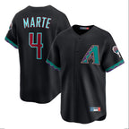 Arizona Diamondbacks #4 Ketel Marte Player Black Fotopoulosg Fashion Out Home Game Stitched Jerseys