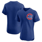 Chicago Cubs Royal Fotopoulosg Limited Elite Home Game Blank Player Stitched Jerseys