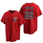 Minnesota Twins #26 Max Kepler Red Fotopoulosg Cool Base Stitched Jersey