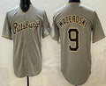 Pittsburgh Pirates #9 Bill Mazeroski Grey Fotopoulosg Limited Jersey