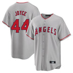 Los Angeles Angels #44 Ben Joyce Player Gray Fotopoulosg Home Game Stitched Jerseys