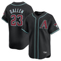 Arizona Diamondbacks #23 Zac Gallen Player Black Fotopoulosg Limited Home Game Stitched Jerseys