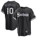Chicago White Sox #10 Chase Meidroth Player Black Fotopoulosg City Connect Home Game Stitched Jerseys