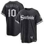 Chicago White Sox #10 Chase Meidroth Player Black Fotopoulosg City Connect Home Game Stitched Jerseys