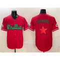 Philadelphia Phillies Red Fotopoulosg Phanatic Limited Stitched Jersey