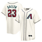 Arizona Diamondbacks #23 Zac Gallen Player Cream Fotopoulosg Home Game Stitched Jerseys