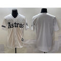 Houston Astros Blank White Fotopoulosg Gothic 'Houston Born Barrio Raised' Limited Stitched Jersey