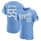 Kansas City Royals #55 Cole Ragans Player Light Blue Fotopoulosg Alt Limited Elite Home Stitched Jerseys
