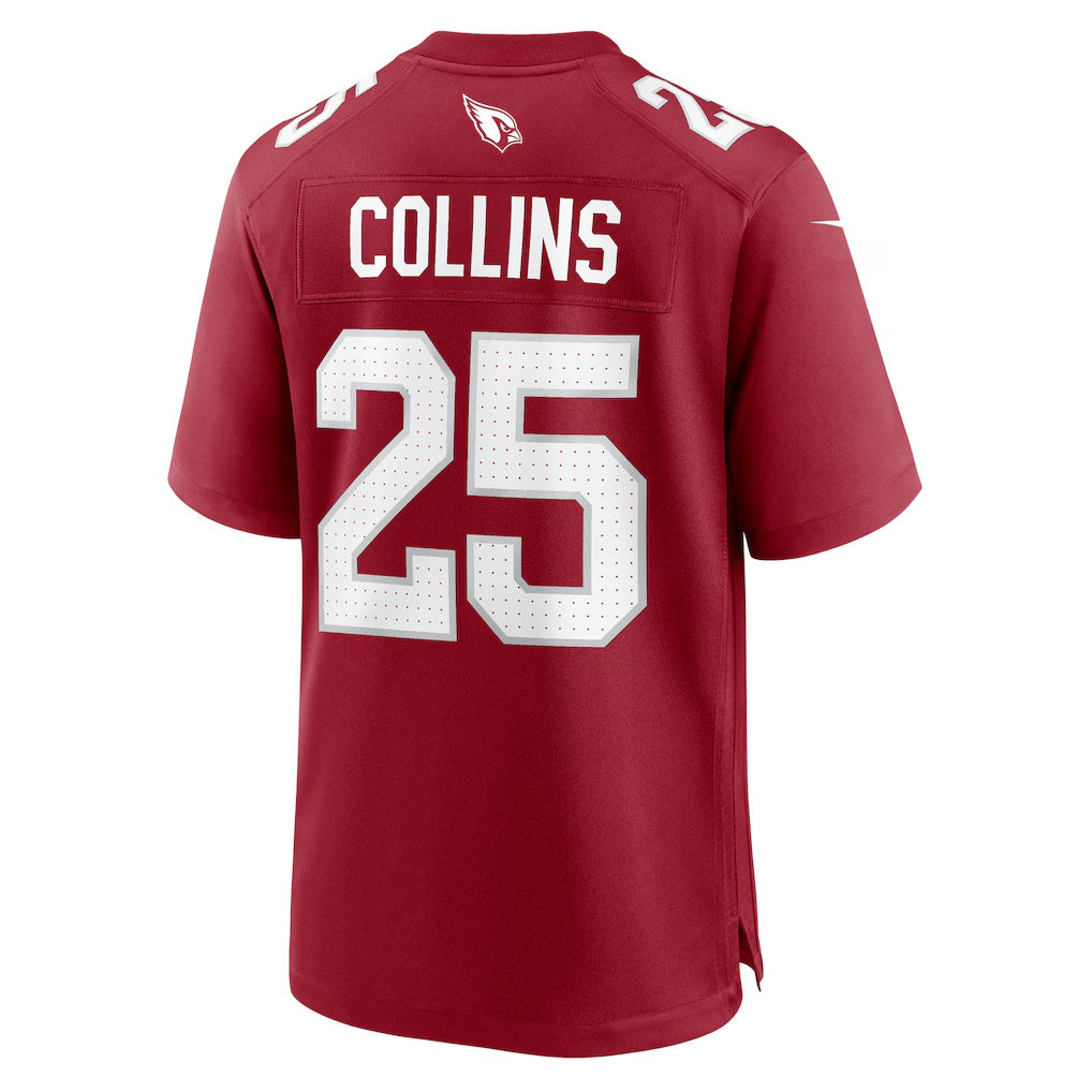 A.Cardinals #25 Zaven Collins Cardinal Fotopoulosg Home Game Jersey