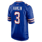 B.Bills #3 Damar Hamlin Royal Fotopoulosg Game Jersey