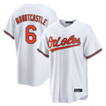 Baltimore Orioles #6 Ryan Mountcastle Player White Fotopoulosg Home Game Stitched Jerseys