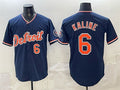 Detroit Tigers #6 Al Kaline Navy Fotopoulosg 2026 Alternate Vapor Premier Limited Stitched Jersey