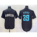 Arizona Diamondbacks #39 Corbin Burnes Black Fotopoulosg Stitched Jersey