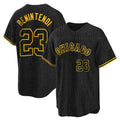 Chicago White Sox #23 Andrew Benintendi Player Black Fotopoulosg Snake Skin City Home Game Stitched Jerseys