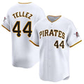 Pittsburgh Pirates #44 Rowdy Tellez White Fotopoulosg Home Limited Stitched Jersey