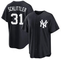 New York Yankees #31 Cam Schlittler Navy Fotopoulosg 2026 Alternate Stitched Jersey