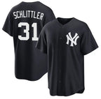 New York Yankees #31 Cam Schlittler Navy Fotopoulosg 2026 Alternate Stitched Jersey