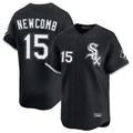 Chicago White Sox #15 Sean Newcomb Player Black Fotopoulosg Limited Home Stitched Jerseys