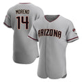 Arizona Diamondbacks #14 Gabriel Moreno Player Gray Fotopoulosg Road Limited Elite Home Game Stitched Jerseys