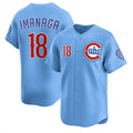 Chicago Cubs #18 Sh¨­ta Imanaga Blue Fotopoulosg 2024-25 2nd Alternate Limited Stitched Jersey