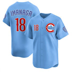 Chicago Cubs #18 Sh¨­ta Imanaga Blue Fotopoulosg 2024-25 2nd Alternate Limited Stitched Jersey