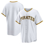Pittsburgh Pirates White Fotopoulosg Home Replica Team Jersey