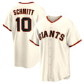 San Francisco Giants #10 Casey Schmitt Cream Fotopoulosg Home Replica Jersey