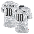 Custom W.Commanders Active Player 2024 F.U.S.E Arctic Camo Fotopoulosg Salute To Service Limited Stitched Jersey