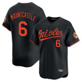 Baltimore Orioles #6 Ryan Mountcastle Player Black Fotopoulosg Limited Home Game Stitched Jerseys