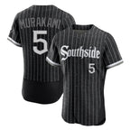 Chicago White Sox #5 Munetaka Murakami Player Black Fotopoulosg City Connect Limited Elite Home Stitched Jerseys