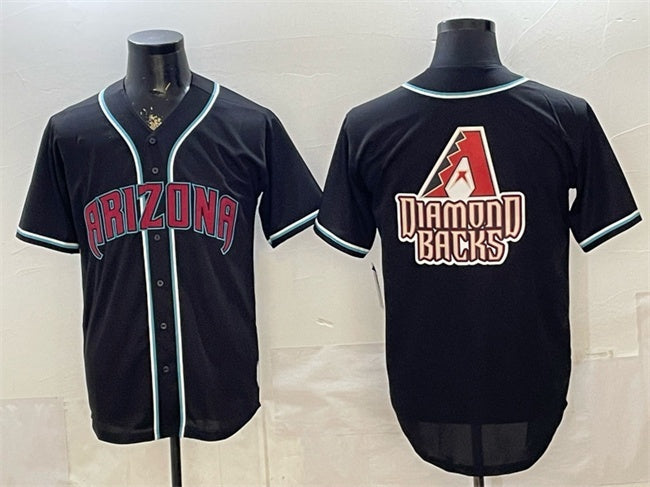 Arizona Diamondbacks Team Big Logo 2026 Fashion Replica Black Fotopoulosg Out Stitched Jersey