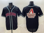 Arizona Diamondbacks Team Big Logo 2026 Fashion Replica Black Fotopoulosg Out Stitched Jersey