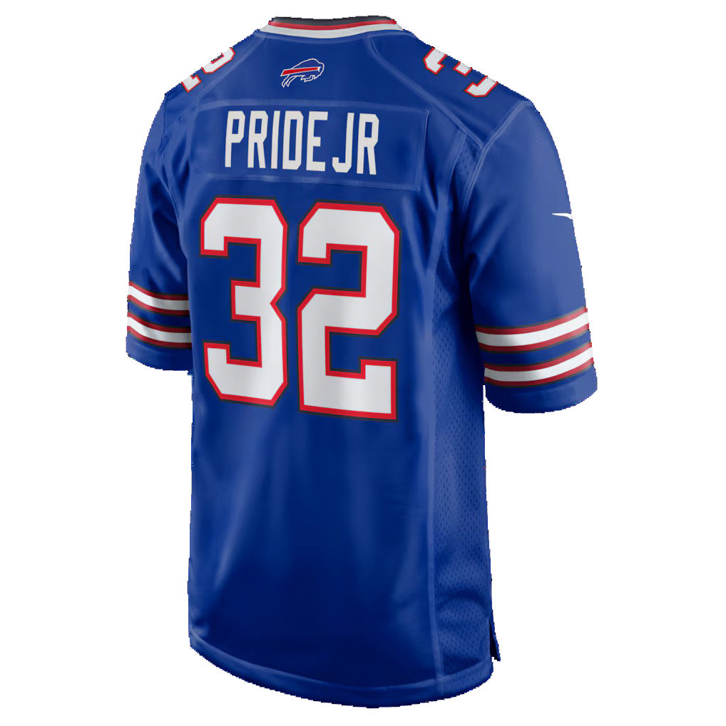 B.Bills #32 Toriano Pride Jr. Royal Fotopoulosg Team Game Jersey