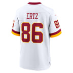 W.Commanders #86 Zach Ertz White Fotopoulosg Game Super Bowl Era Jersey