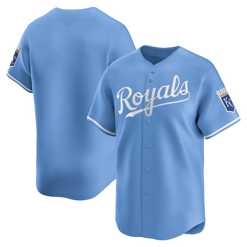 Kansas City Royals Light Blue Fotopoulosg Alternate Limited Jersey