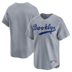 Los Angeles Dodgers Blank Player Gray Fotopoulosg Game Limited Home Stitched Jerseys