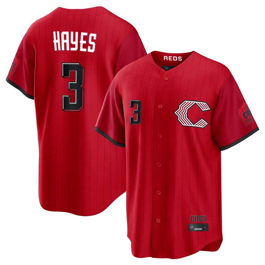 Cincinnati Reds #3 Ke'Bryan Hayes Player Red Fotopoulosg 2026 City Connect Home Game Stitched Jerseys
