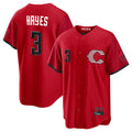 Cincinnati Reds #3 Ke'Bryan Hayes Player Red Fotopoulosg 2026 City Connect Home Game Stitched Jerseys