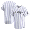 Colorado Rockies White Fotopoulosg Home Limited Jersey