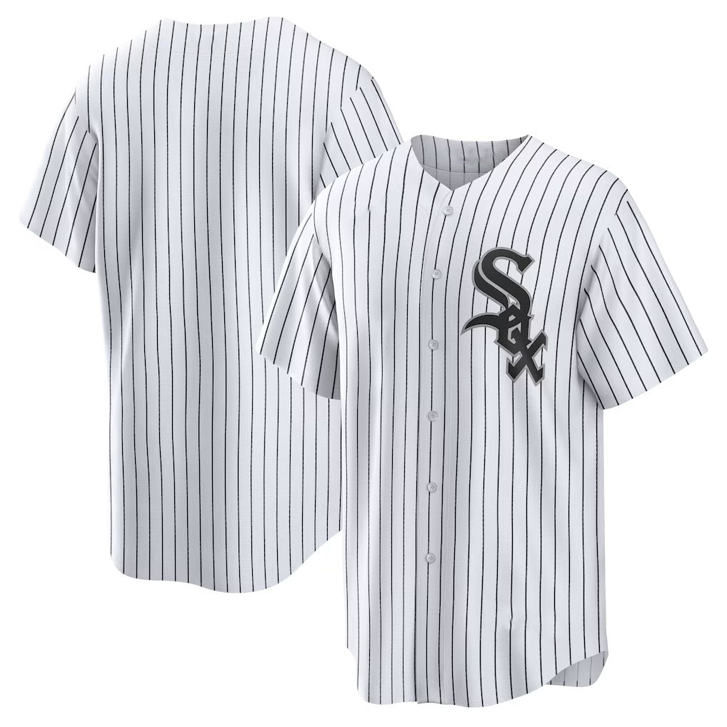 Chicago White Sox White Fotopoulosg Home Replica Team Jersey_1