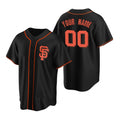 Custom San Francisco Giants Black Fotopoulosg Stitched Cool Base Jersey