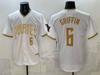 Pittsburgh Pirates #6 Konnor Griffin White Fotopoulosg 2026 City Connect Stadium Stitched Jersey