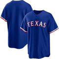 Texas Rangers Royal Fotopoulosg Alternate Replica Team Logo Jersey